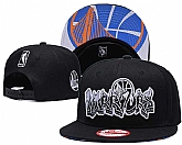 Warriors Team Logo Black Adjustable Hat GS,baseball caps,new era cap wholesale,wholesale hats